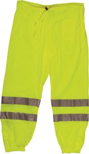 Picture of Hi-Vis PET Mesh 2" Silver Stripe ANSI 107 Class E Body Guard® Pants